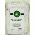 Merit Pro #5 4Lb Block Choice White Knit Rag, Green Label 01007